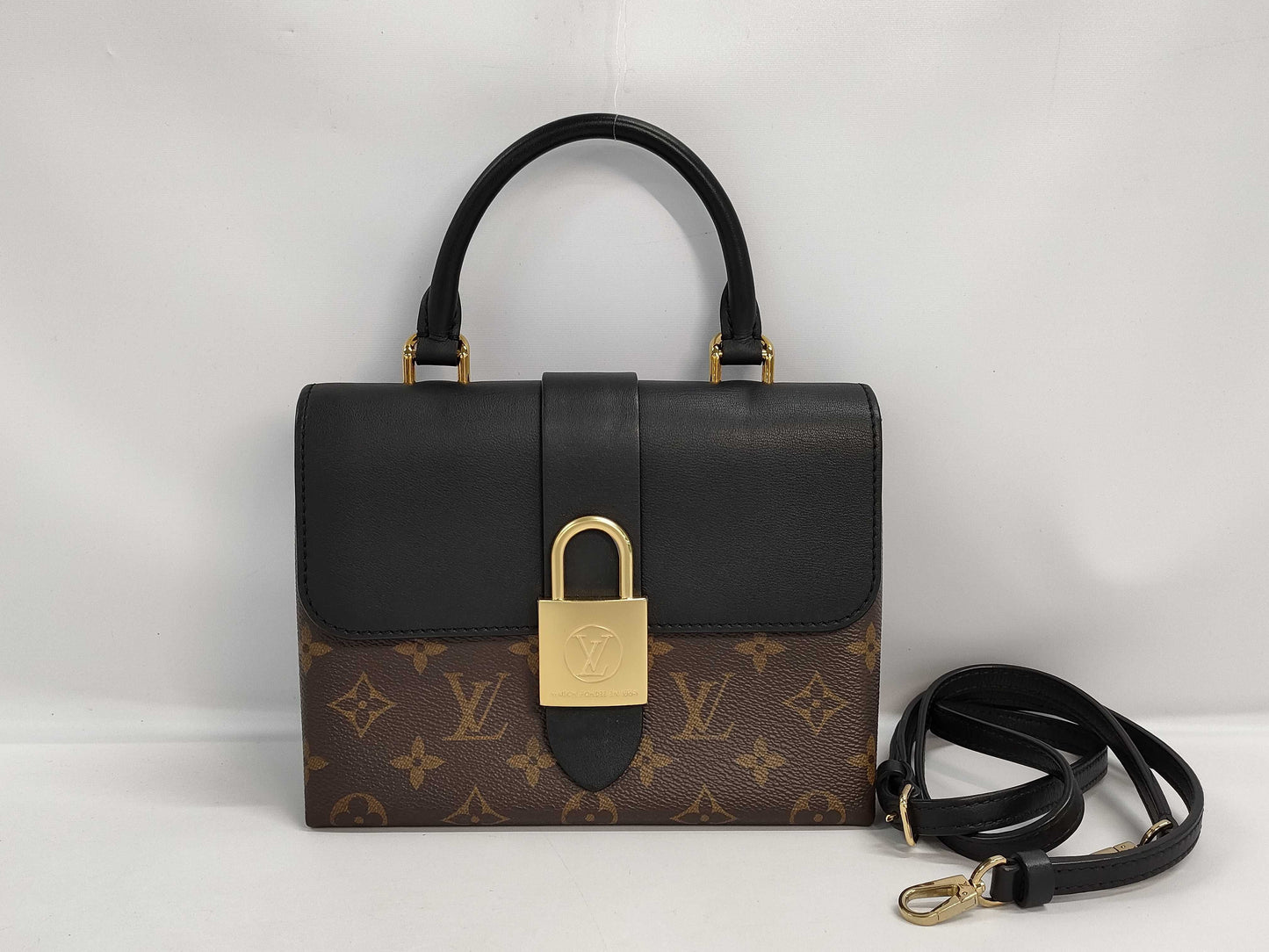 LOUIS VUITTON Rocky BB Monogram Handbag