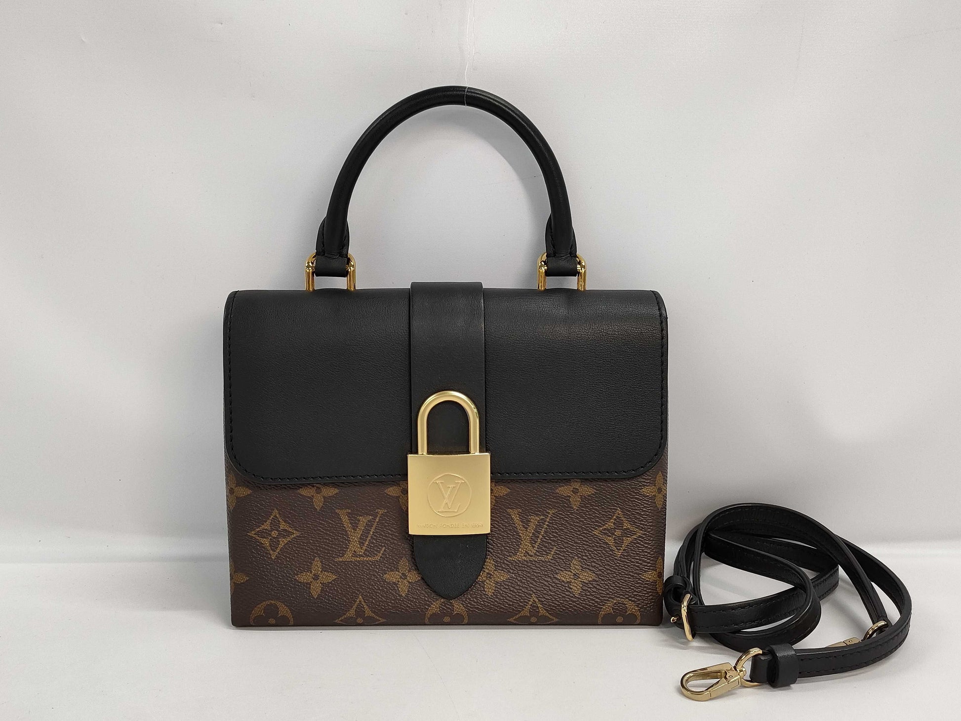 LOUIS VUITTON Rocky BB Monogram Handbag