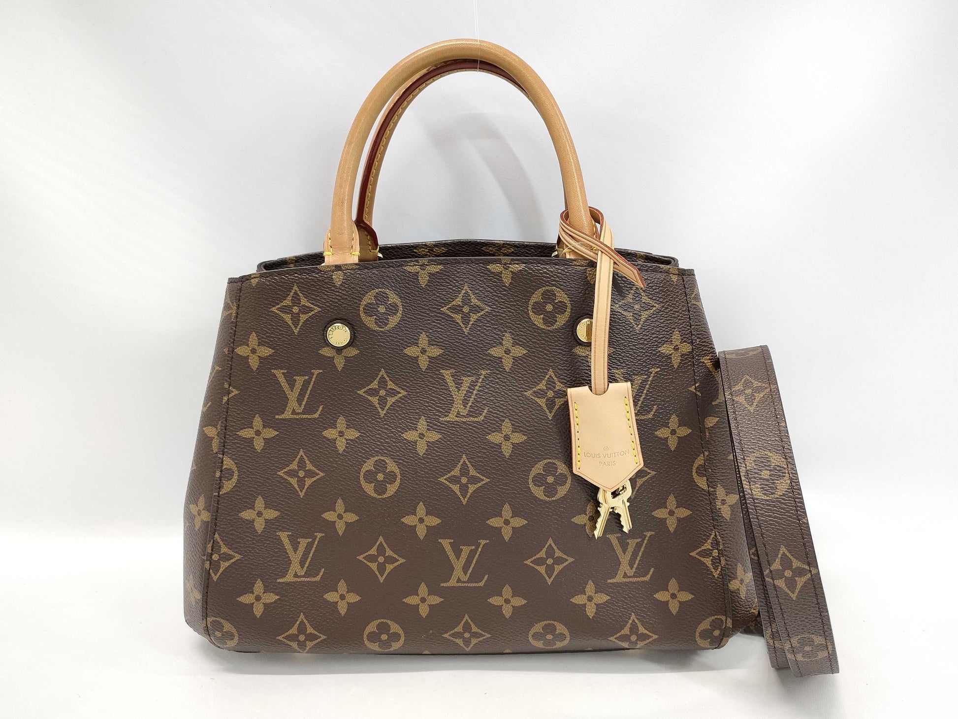 LOUIS VUITTON Montaigne Hand Shoulder Bag Handbag