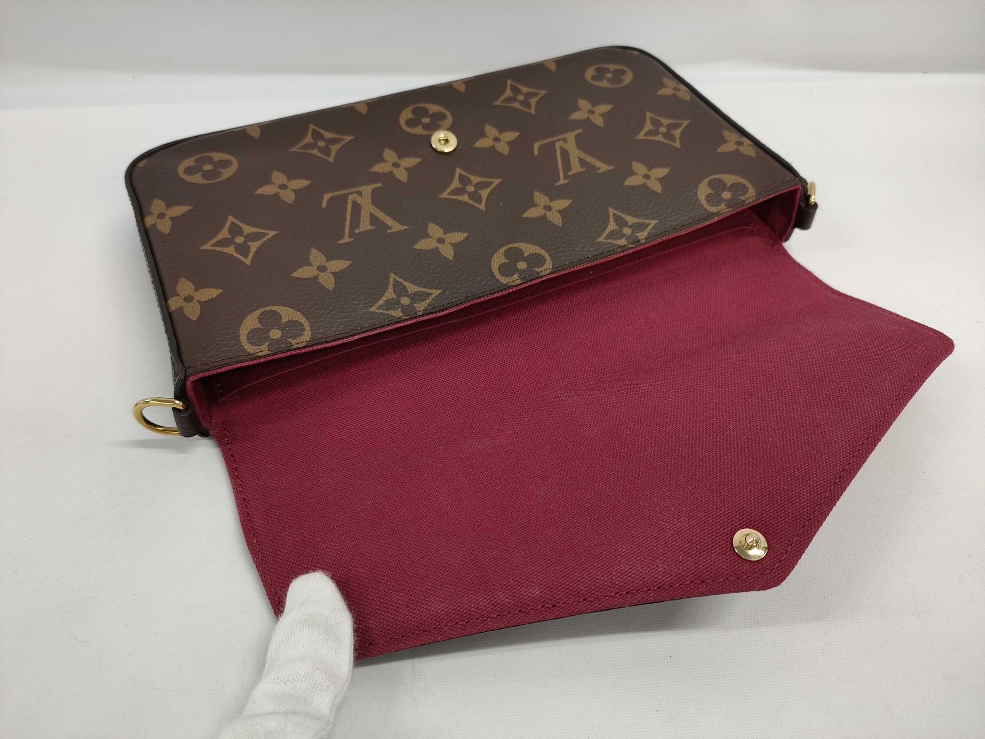 LOUIS VUITTON LOUIS VUITTON Monogram Pochette Felicie Shoulder Bag