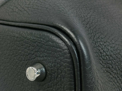 HERMES Hermes Picotin 22 Black Y Stamp Handbag