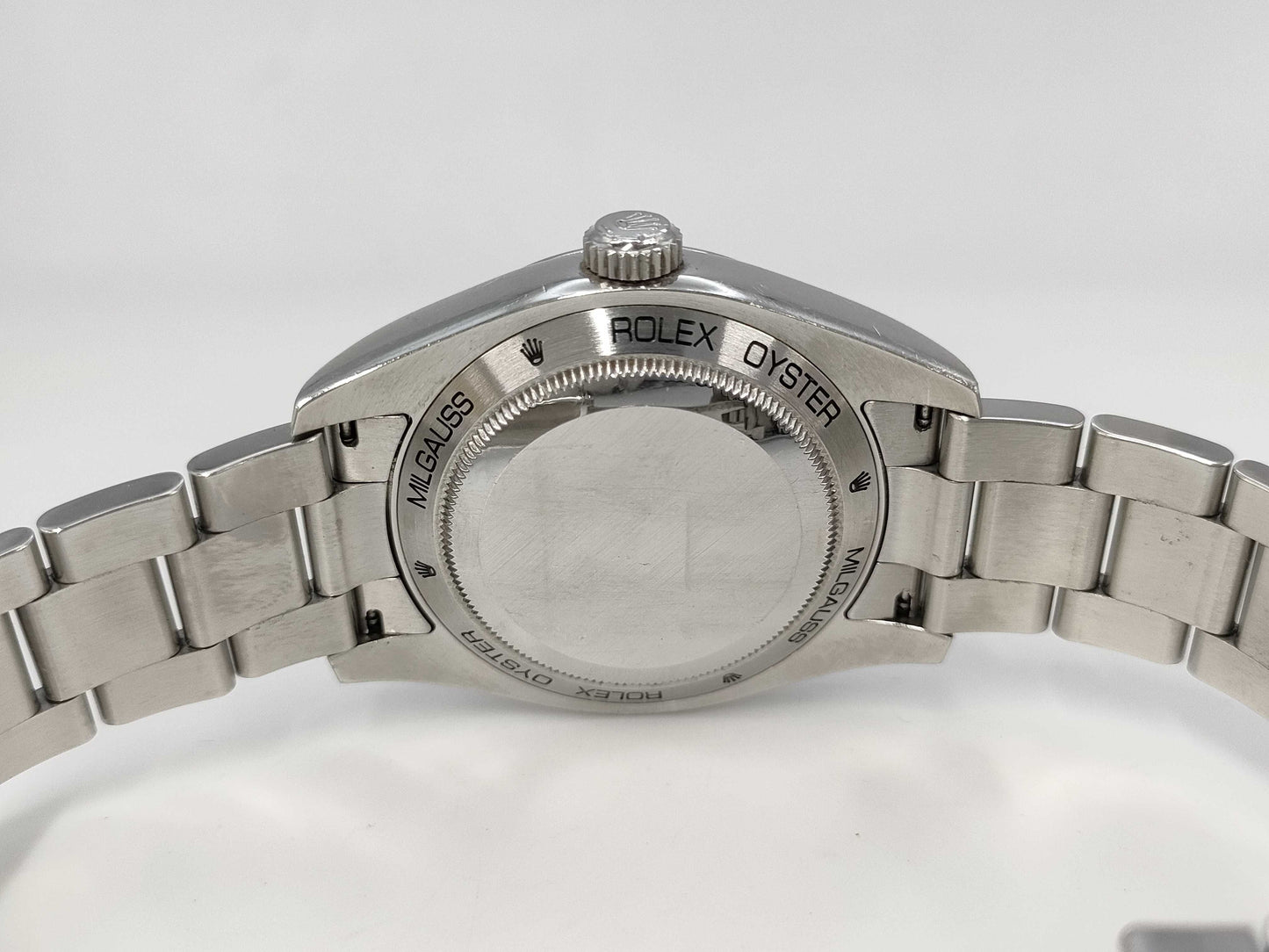 ROLEX Milgauss 116400 V604177 Black Dial Men's Watch