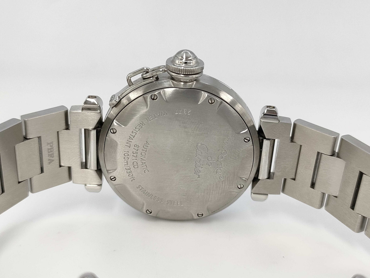 Cartier Pasha W31029M7 237787571CD Automatic Silver Dial Boys' Watch