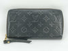 LOUIS VUITTON Monogram Empreinte Louis Vuitton Monogram Empreinte Zippy Wallet Vertical Wallet