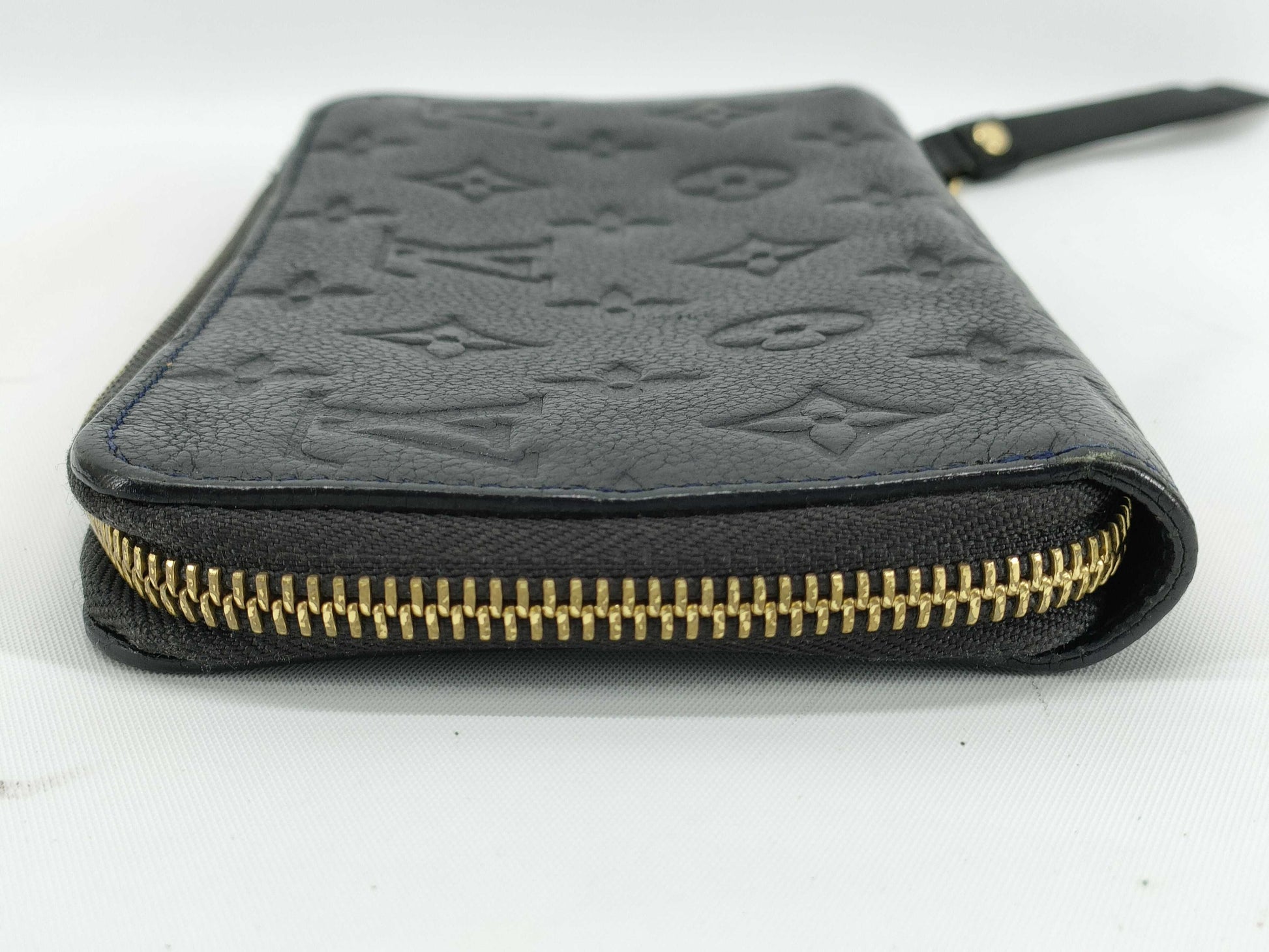 LOUIS VUITTON Monogram Empreinte Louis Vuitton Monogram Empreinte Zippy Wallet Vertical Wallet