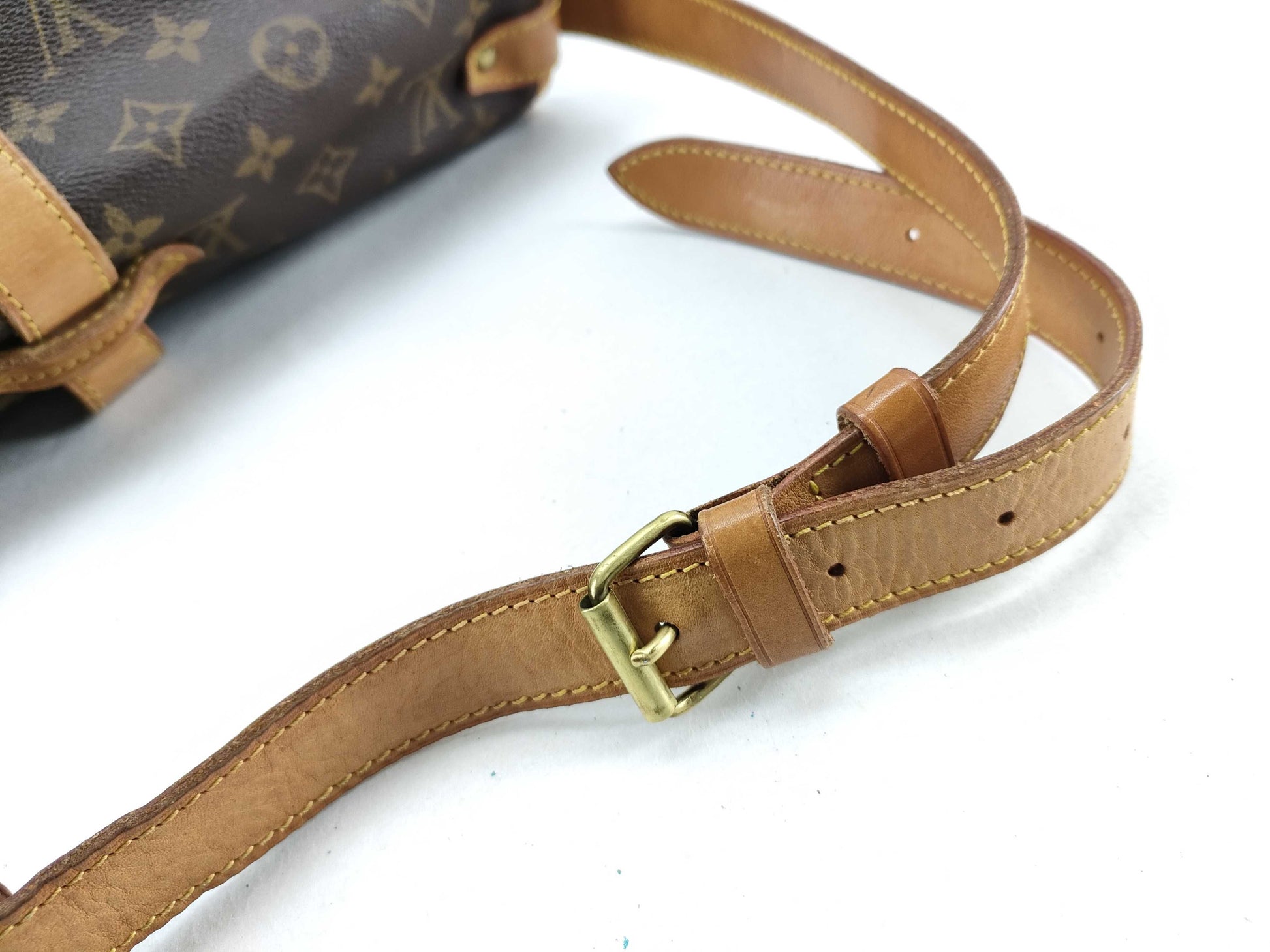 LOUIS VUITTON Monogram Saumur 35 M42254 Shoulder Bag