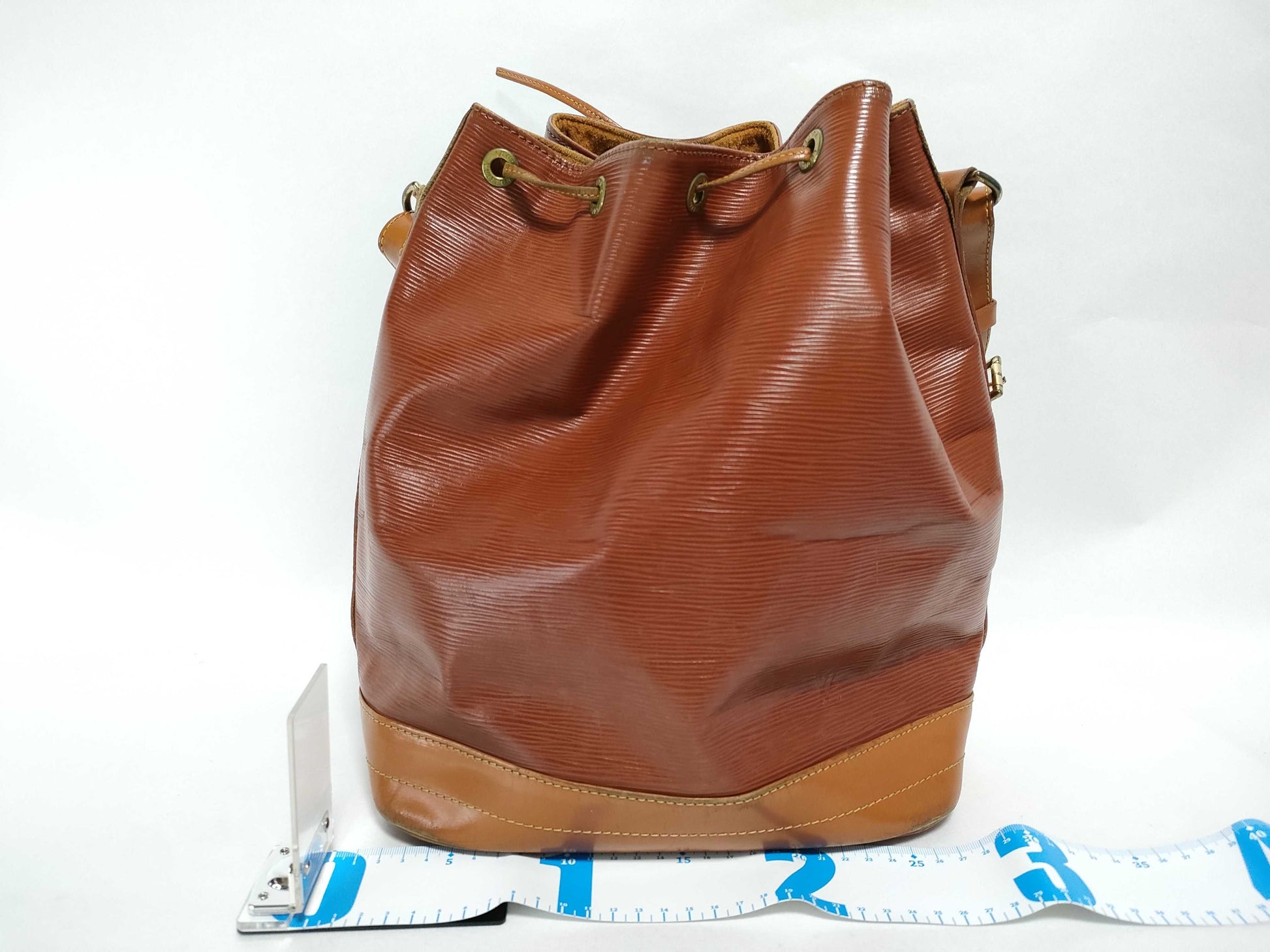 LOUIS VUITTON Epi LV Epi Shoulder Bag Brown Shoulder Bag