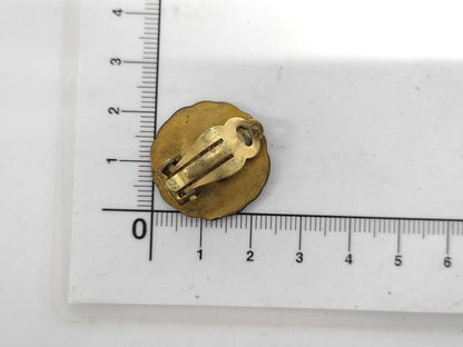 CHANEL Coco Mark Round Earrings 94A Earrings