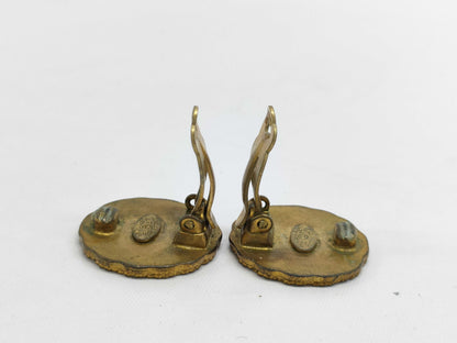 CHANEL Coco Mark Round Earrings 94A Earrings