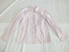 CHANEL CHANEL Dress Shirt Top Pink Paper Tag Size M Shirt