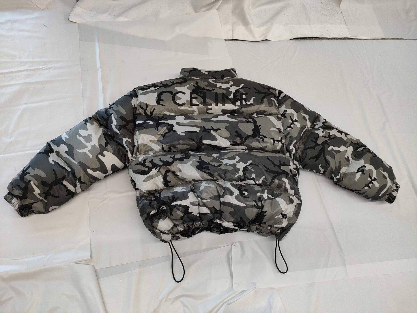 Celine Unused Triomphe Camouflage Jacket Size 44