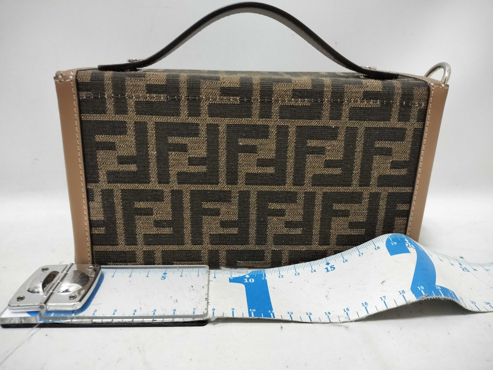 FENDI Unused Baguette FF Shoulder Bag