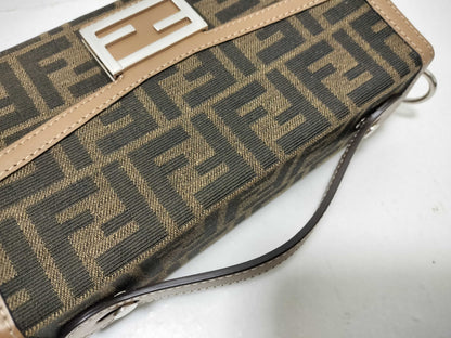 FENDI Unused Baguette FF Shoulder Bag