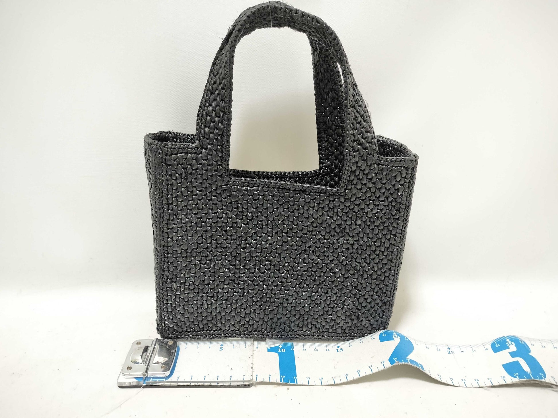 LOEWE Unused Mini Raffia Tote Handbag