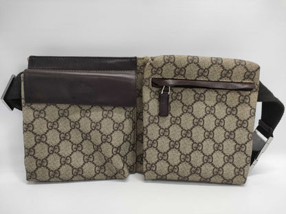 GUCCI GG Supreme waist bag, body bag, waist bag