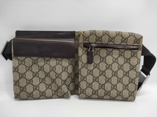 GUCCI GG Supreme waist bag, body bag, waist bag