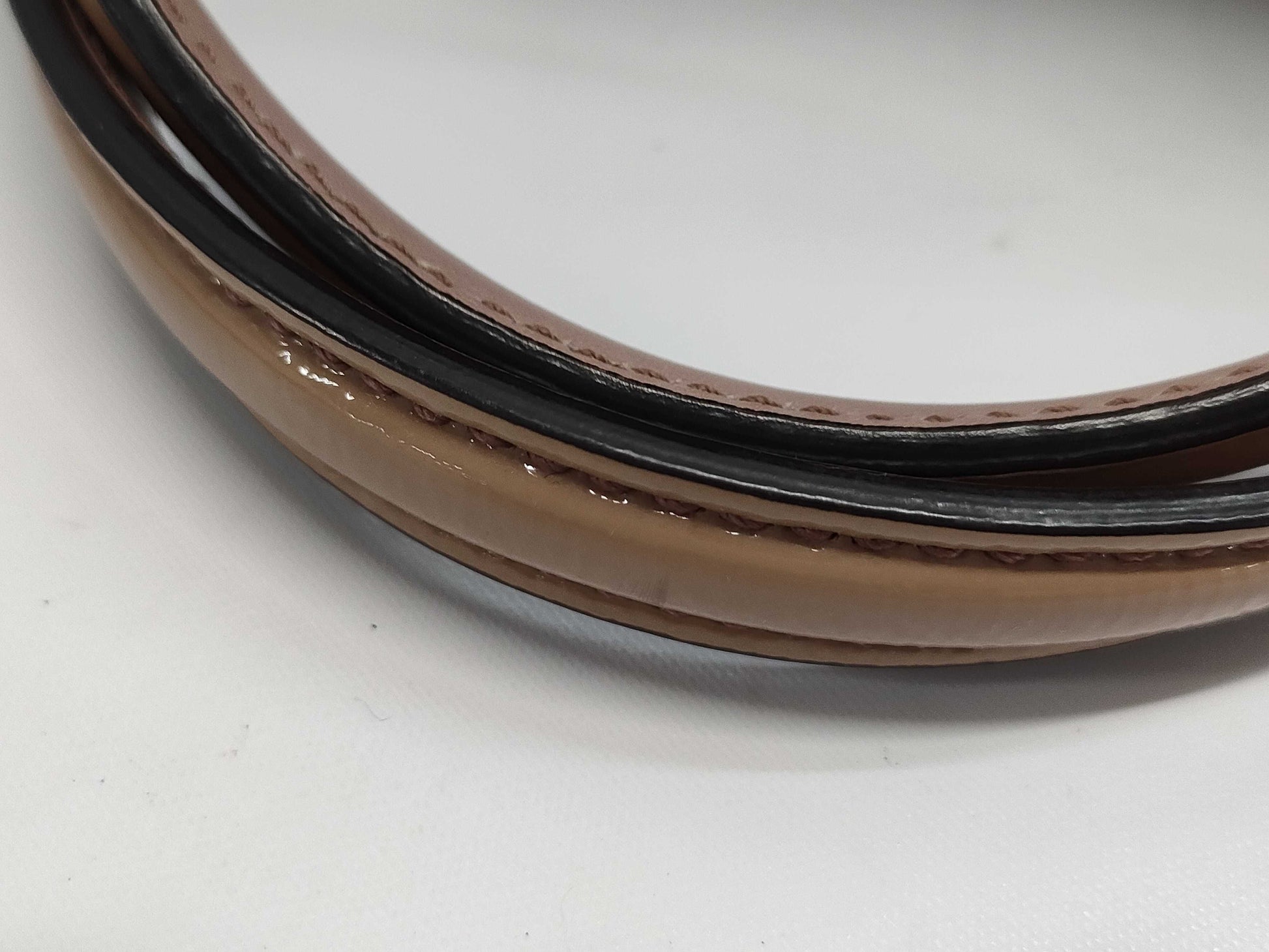 GUCCI SOHO Patent Leather Handbag with Shoulder Strap, 2-Way, 336751