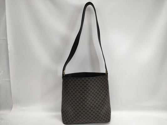 CELINE Macadam Circle Logo One-Shoulder Bag