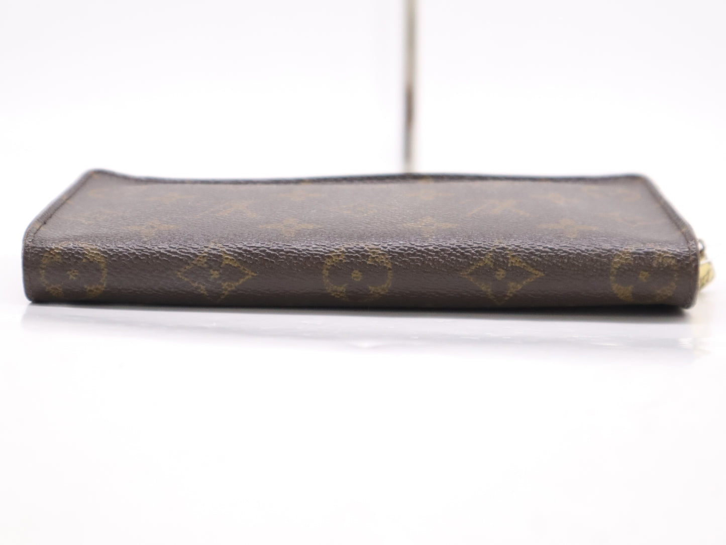 LOUIS VUITTON M61727 Monogram Porte Monne Zip Wallet