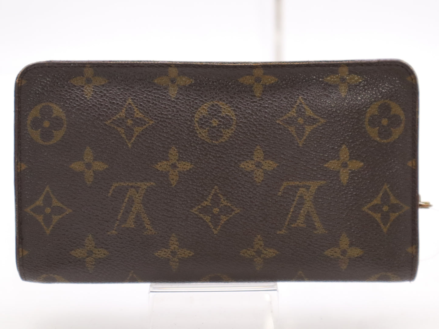 LOUIS VUITTON M61727 Monogram Porte Monne Zip Wallet