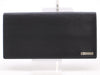 Yves Saint Laurent Leather Long Wallet Black Wallet
