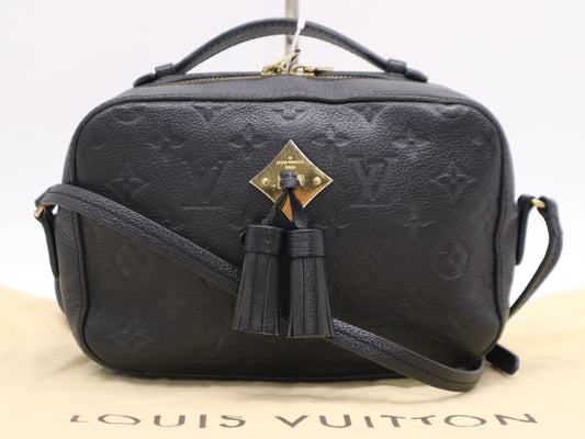 LOUIS VUITTON M44593 Monogram Empreinte Saintonge Shoulder Bag with Dust Bag