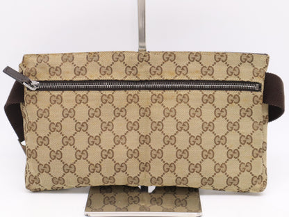 GUCCI 28566 Canvas Waist Bag