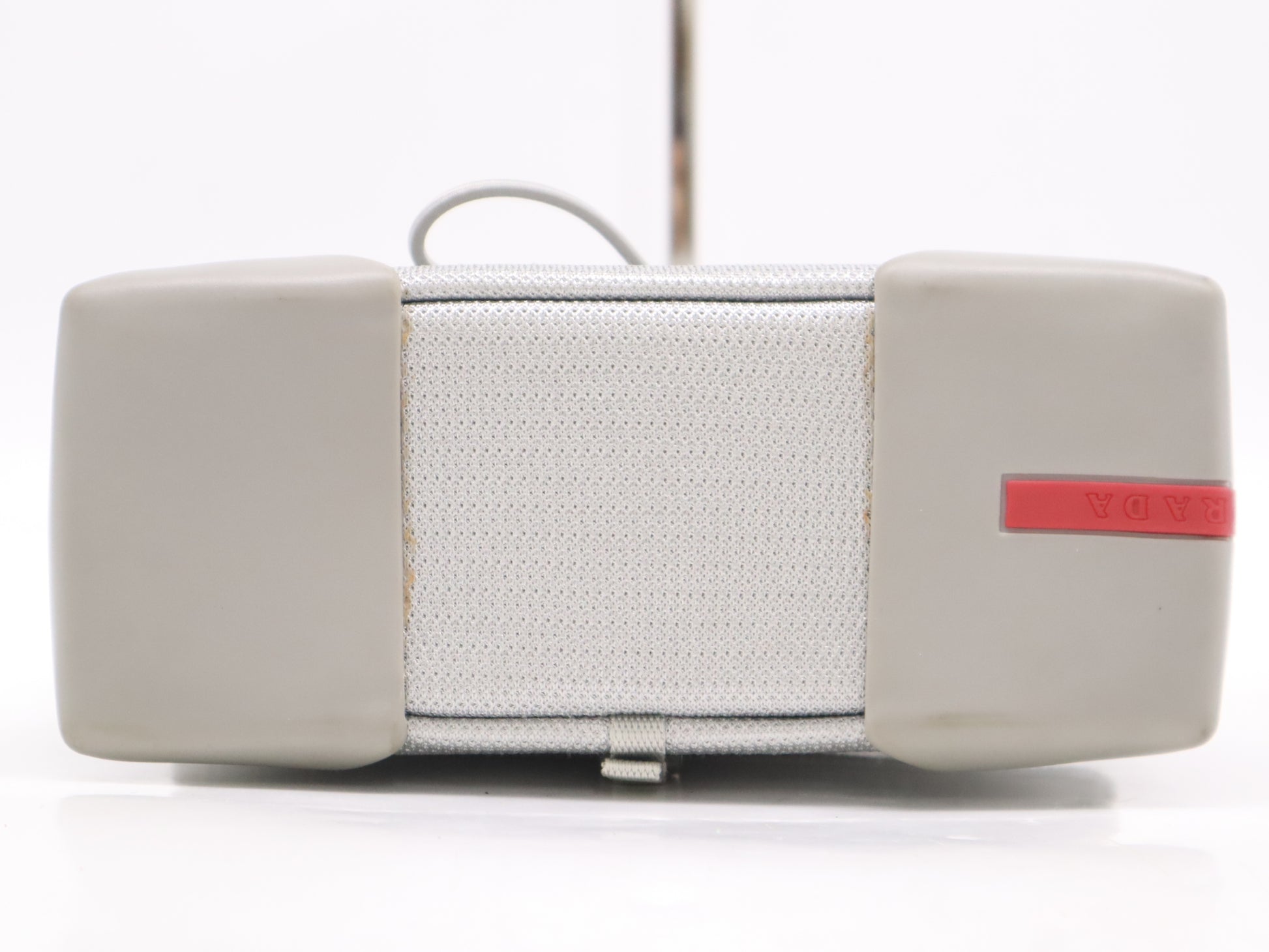 PRADA Prada Sport Mini Handbag Mesh Nylon Gray Handbag