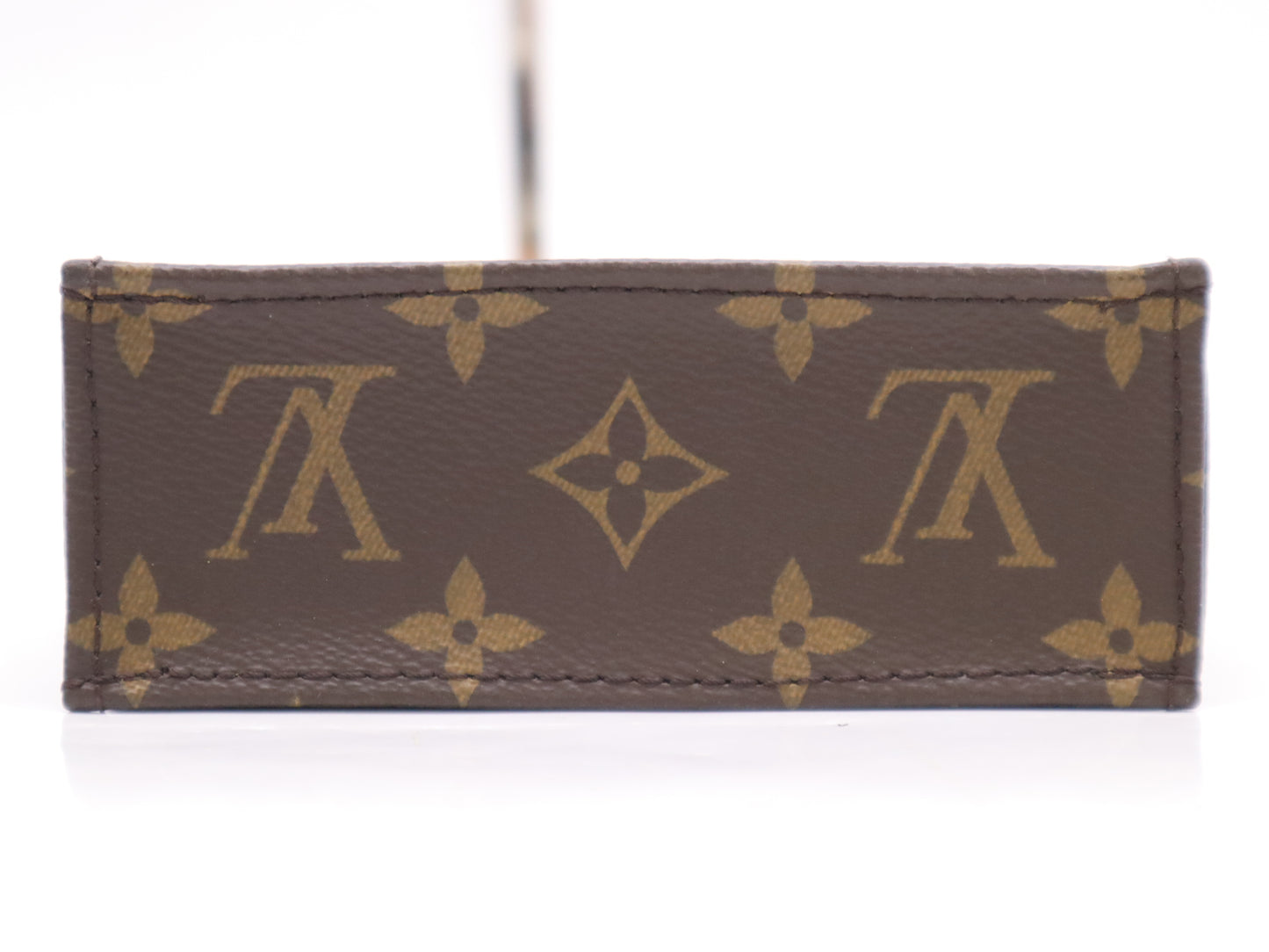 LOUIS VUITTON M81295 Monogram Petite Sac Plat Handbag with Shoulder Strap