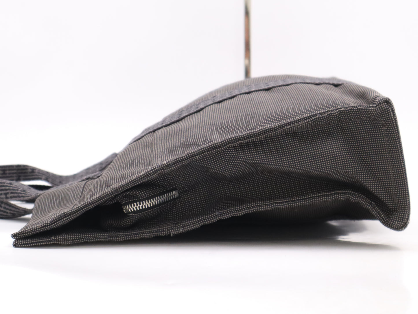 HERMES Canvas Air Line MM Tote Bag with Cadena