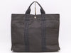 HERMES Canvas Air Line MM Tote Bag with Cadena