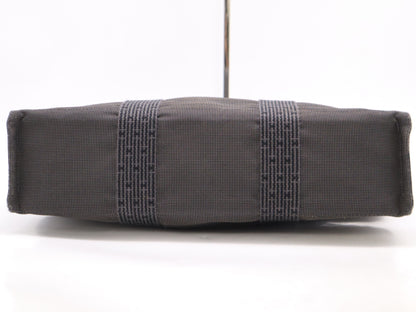 HERMES Canvas Air Line MM Tote Bag with Cadena