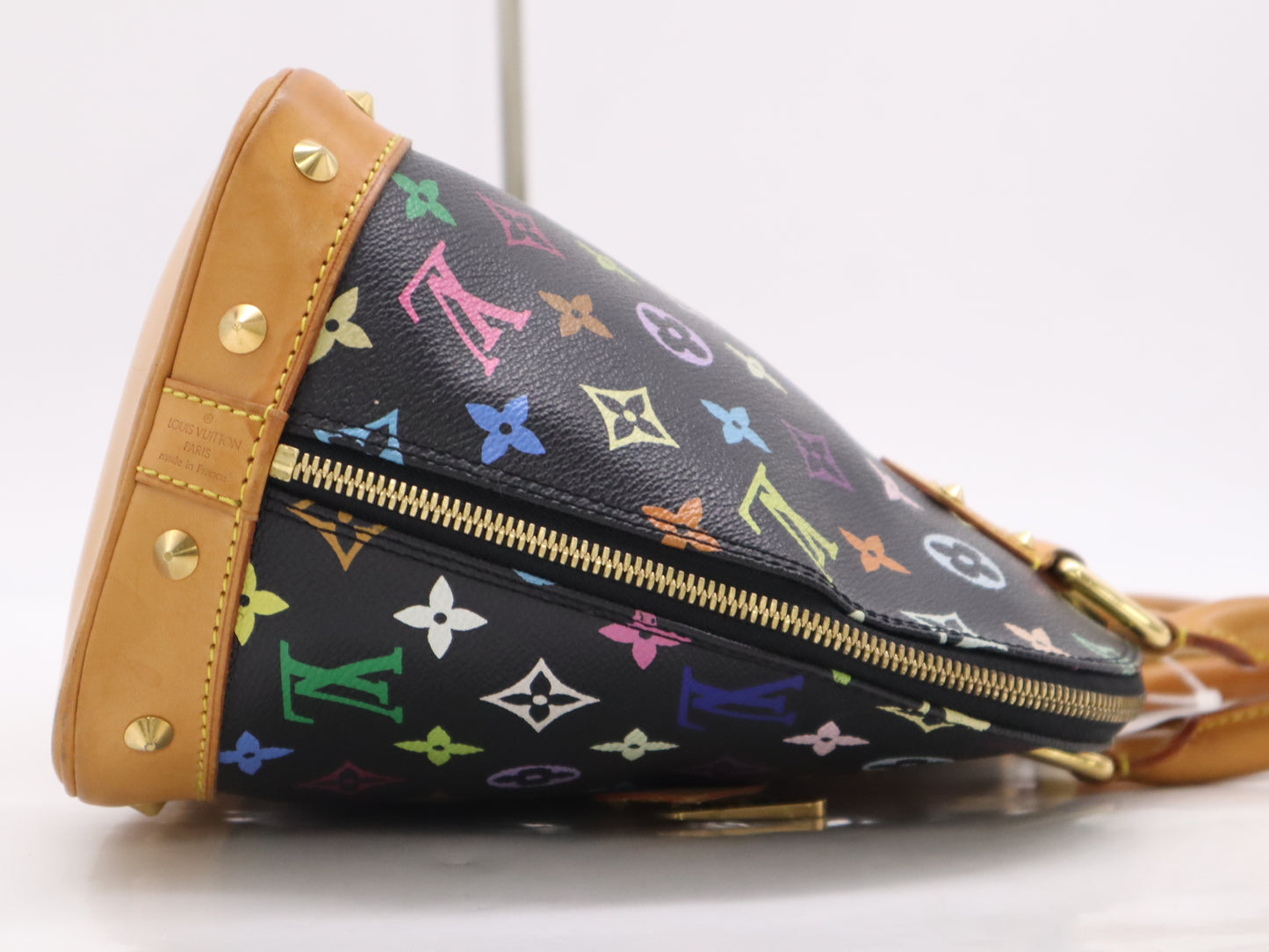 LOUIS VUITTON M92646 Multicolor Alma Noir Handbag
