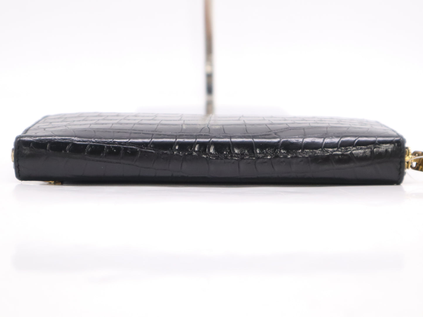 SAINT LAURENT Round Zip Long Wallet Wallet