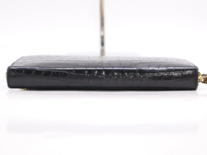 SAINT LAURENT Round Zip Long Wallet Wallet