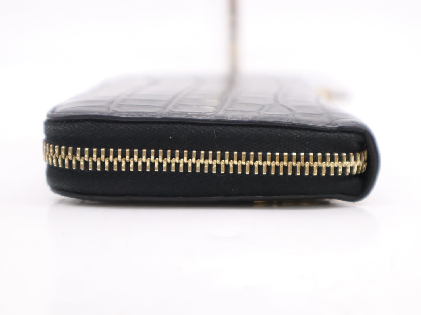 SAINT LAURENT Round Zip Long Wallet Wallet