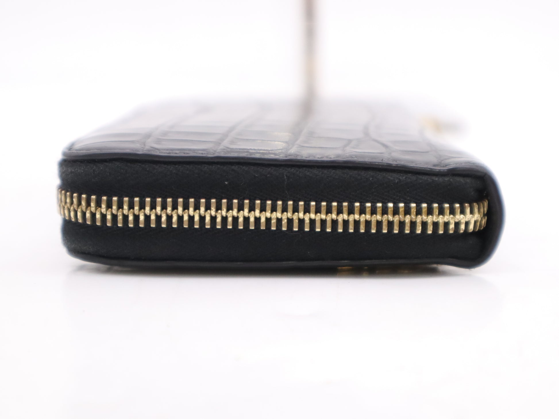 SAINT LAURENT Round Zip Long Wallet Wallet