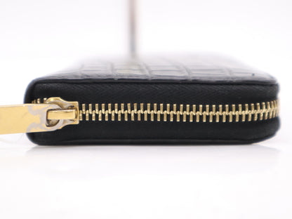 SAINT LAURENT Round Zip Long Wallet Wallet