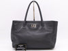 CHANEL Caviar Skin 2.55 Executive Tote Bag with Silver Hardware, Black Seal and Card Included, 10249221 Handbag