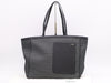 Jacquard x Leather K-VAL Medium Tote Bag, Black, with Dust Bag