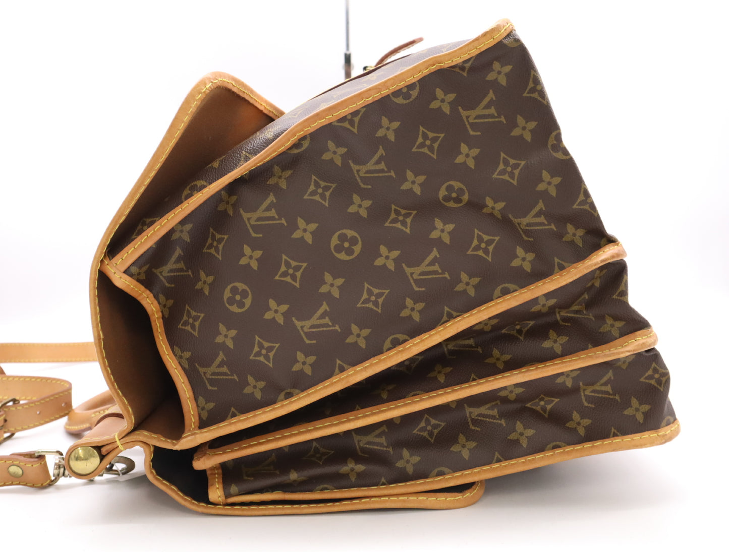 LOUIS VUITTON M58122 Monogram Sac Clever Tote Bag with Strap