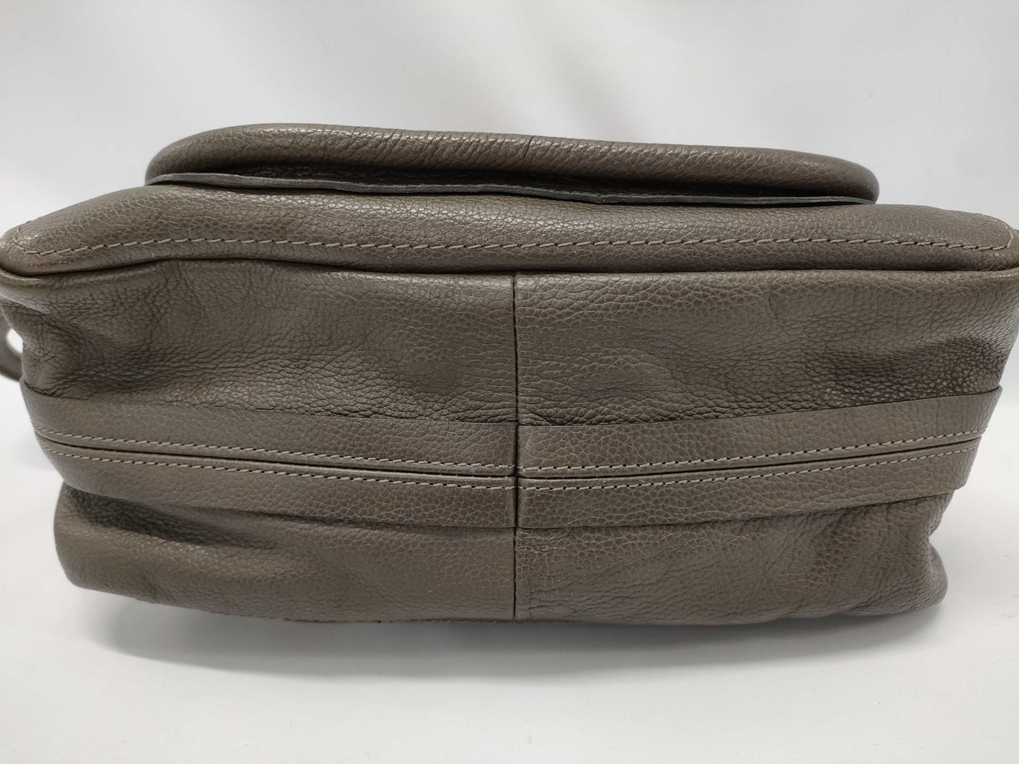 Chloe Leather Paradis 2-Way Handbag Brown