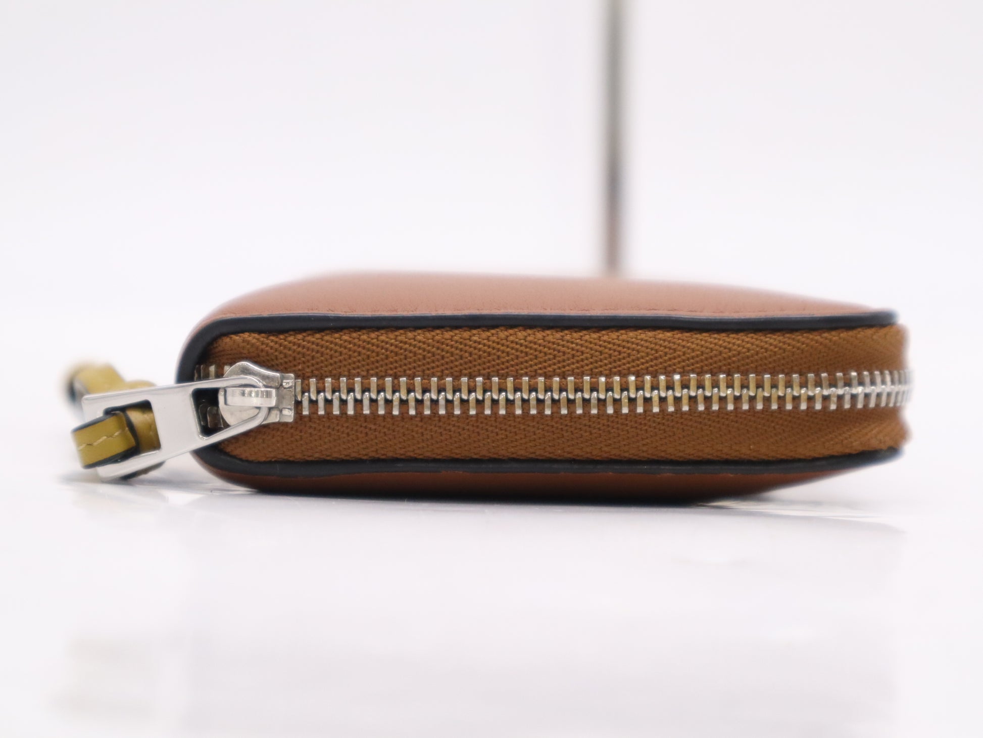 LOEWE Classic Calfskin Zip-Around Wallet in Tan Ocher 262216 Wallet