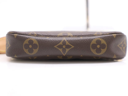 LOUIS VUITTON M58009 Monogram Mini Pochette Accessoires Pouch with Box and Dust Bag