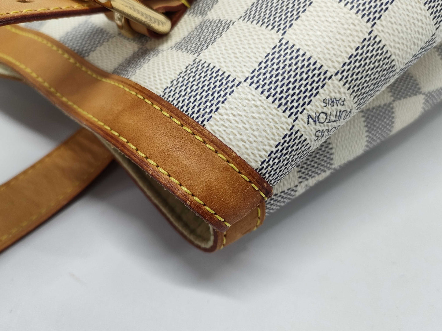 LOUIS VUITTON N51206 Azure Hampstead MM Tote Bag