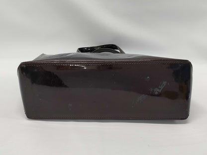 LOUIS VUITTON M93641 Vernis Wilshire PM Amaranth Handbag