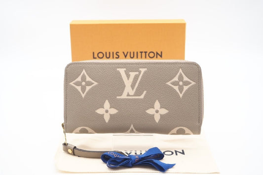 LOUIS VUITTON M69794 Empreinte Zippy Wallet, Two-Tone Tourtrell Crème, RFID Wallet