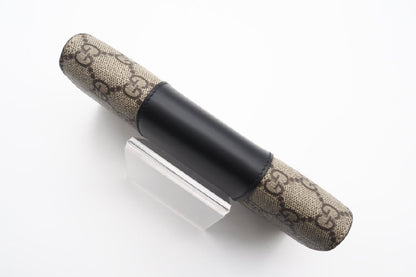 GUCCI GG Supreme Canvas and Leather Bifold Long Wallet 0416 Wallet