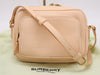 BURBERRY Leather Shoulder Bag/Camera Bag in Peach Pink with Dust Bag