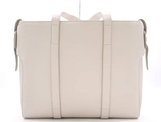 Dior Grained Calfskin Color Large Tote Bag in Gray with Dust Bag